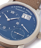 Lange 1 | blue dial | White Gold