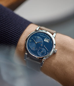 Lange 1 | blue dial | White Gold