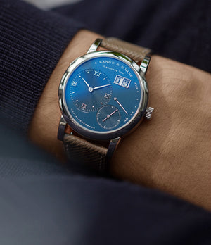 Lange 1 | blue dial | White Gold