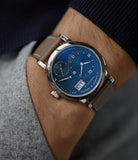 Lange 1 | blue dial | White Gold