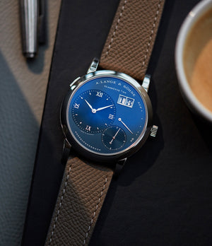 Lange 1 | blue dial | White Gold