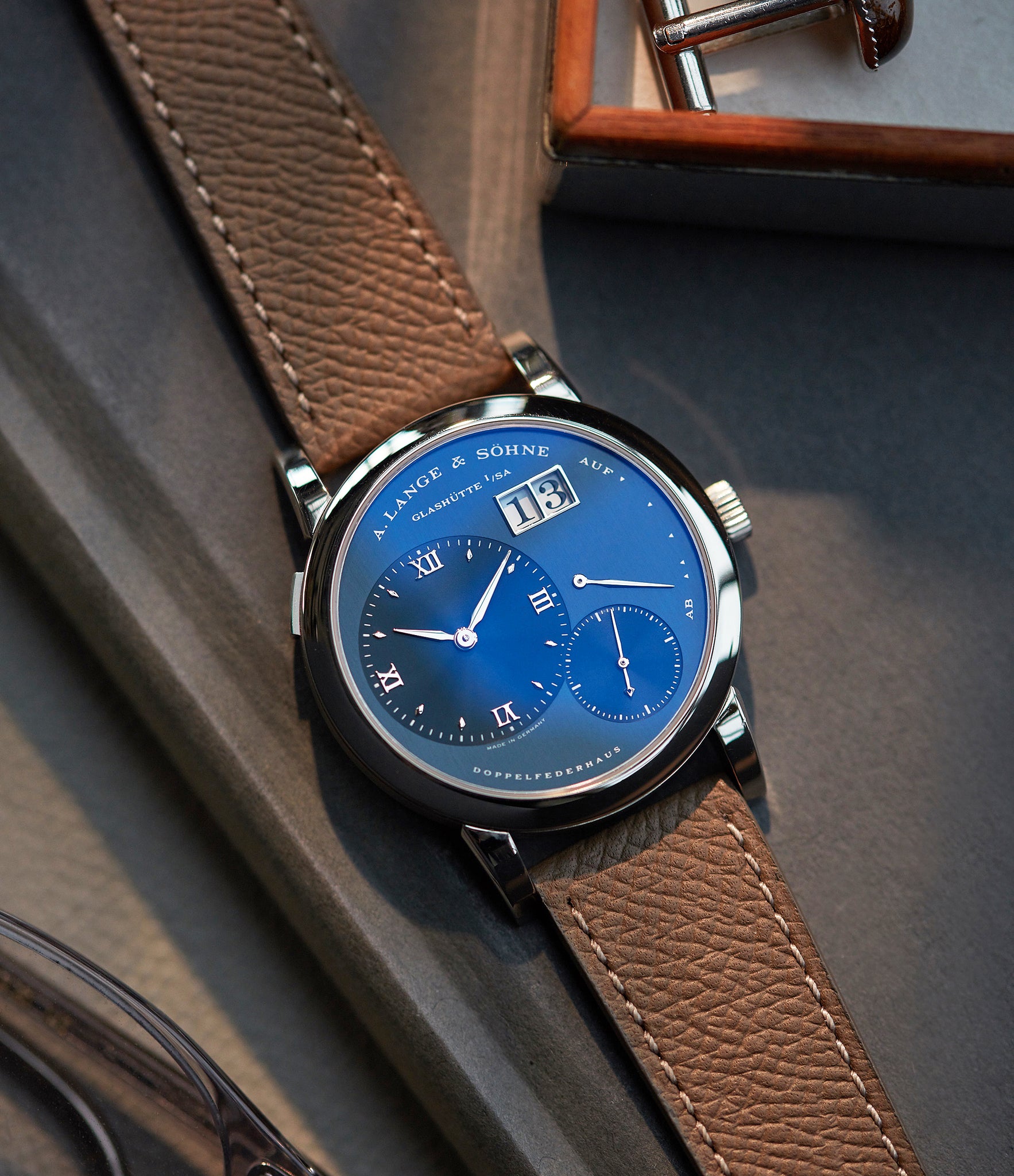 Lange 1 | blue dial | White Gold