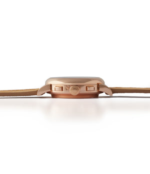 pink gold A. Lange & Sohne Datograph  Perpetual Calendar 410.032 pre-owned dress watch for sale online at A Collected Man London seller rare watches