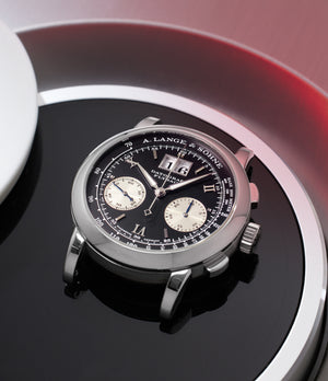 rare A. Lange & Söhne Datograph 403.035 Platinum preowned watch at A Collected Man London