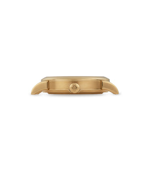Crown Side Case | A. Lange & Söhne | 110.157 | LANGE 1 | YELLOW GOLD | Available worldwide at A Collected Man