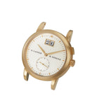 Front dial case | A. Lange & Söhne | Saxonia | 105.021 | Yellow Gold | Available worldwide at A Collected Man