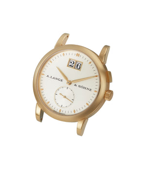 Front dial case | A. Lange & Söhne | Saxonia | 105.021 | Yellow Gold | Available worldwide at A Collected Man