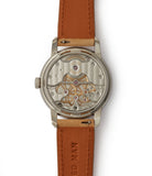 Rexhep Rexhepi's in-house movement Chronometre Contemporain platinum white Grand Feu enamel sector dial time-only dress watch A Collected Man London