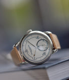 pre-order AkriviA Rexhep Rexhepi Chronometre Contemporain platinum white Grand Feu enamel sector dial time-only dress watch A Collected Man London