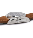steel case buy AkriviA Tourbillon Regulateur steel watch black dial by independent manufacture at A Collected Man