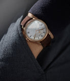 Buy Amsterdam Molequin watch strap R. W. Smith dark brown nubuck leather quick-release springbars buckle handcrafted European-made for sale online at A Collected Man London