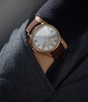 Buy Amsterdam Molequin watch strap R. W. Smith dark brown nubuck leather quick-release springbars buckle handcrafted European-made for sale online at A Collected Man London