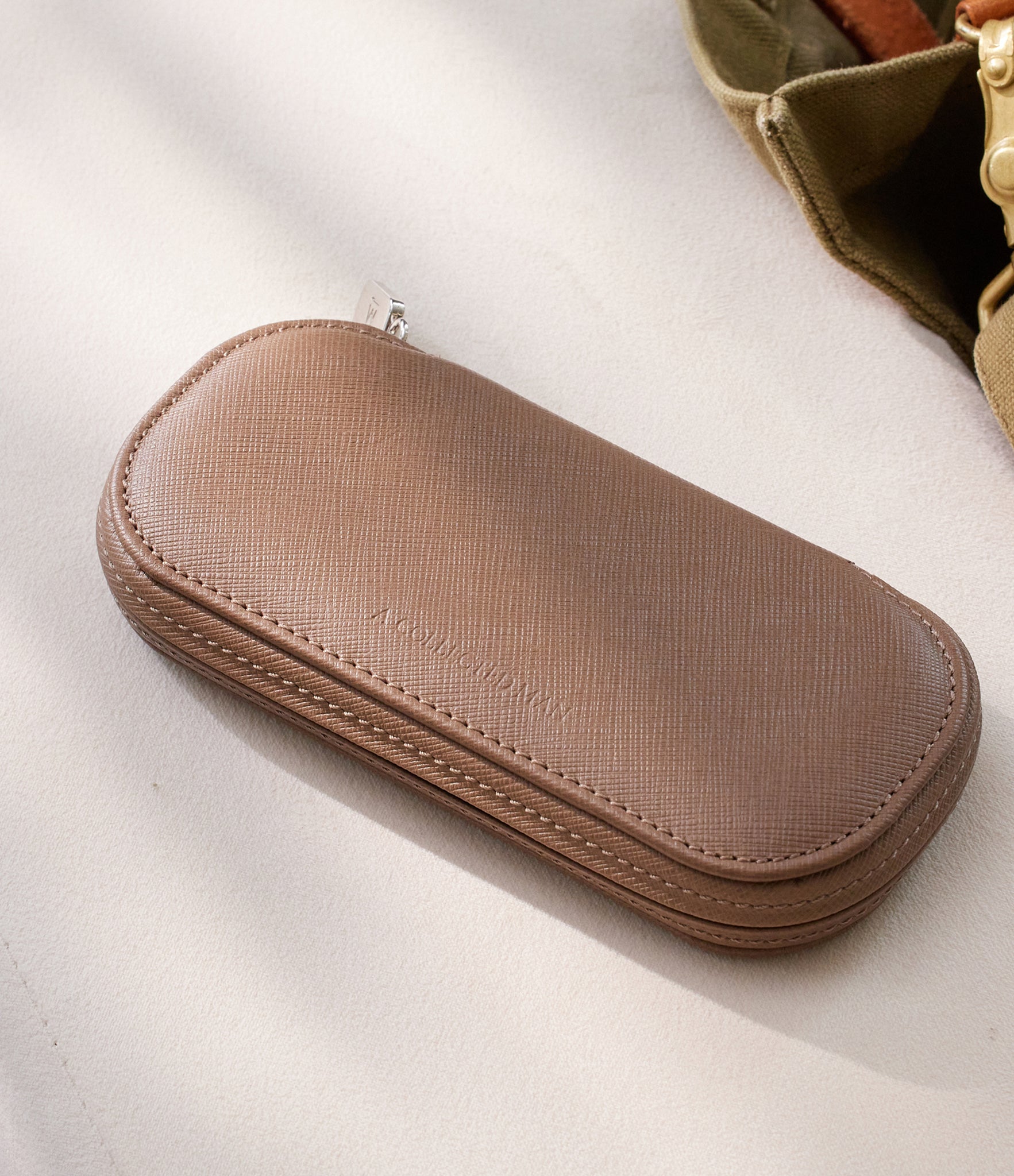 one-watch pouch, saffiano