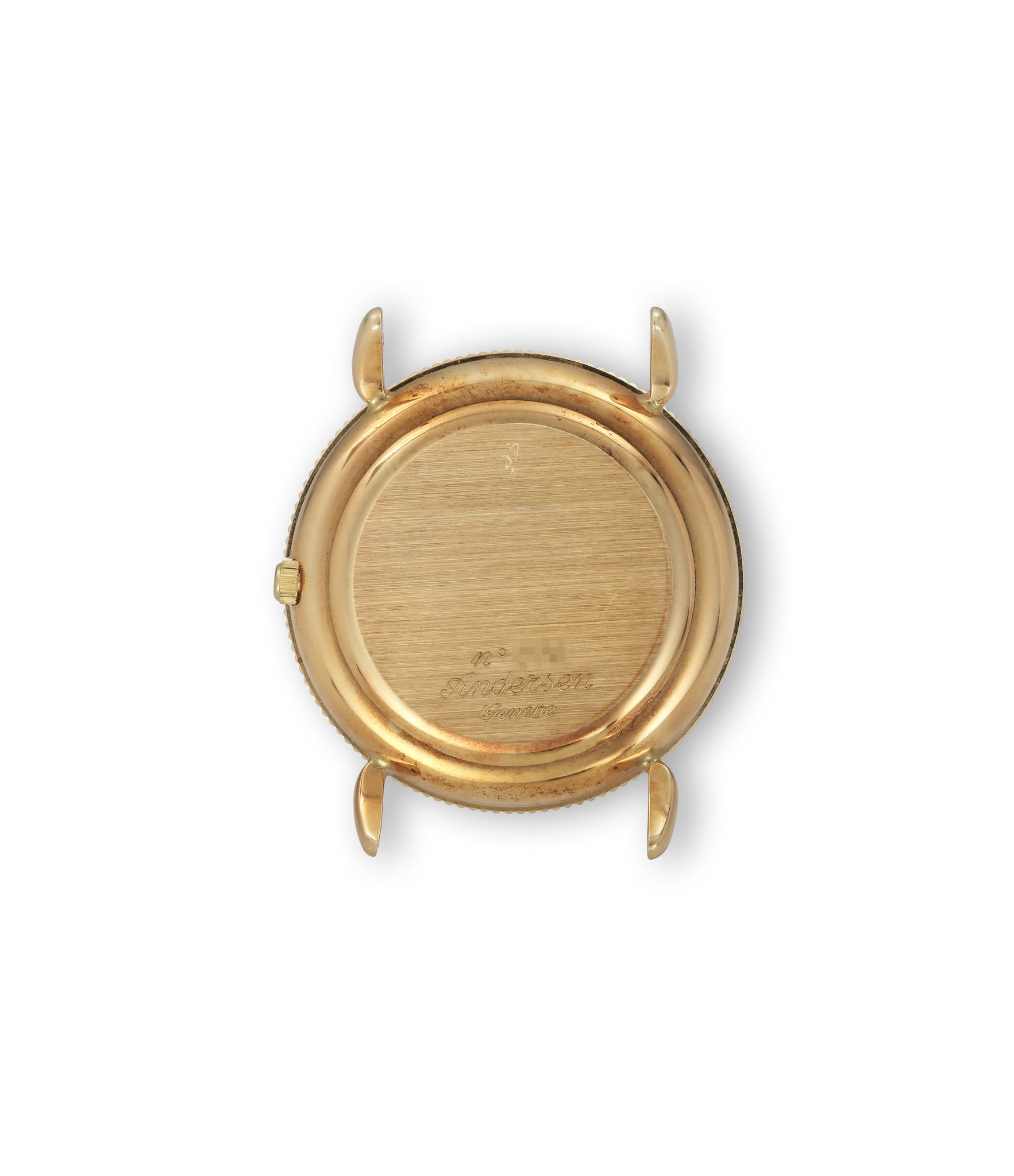 Andersen Geneve Communication 24 | Yellow Gold | Buy at rare watches A Collected Man London