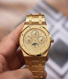 Royal Oak | Quantième Perpétuel | Yellow Gold