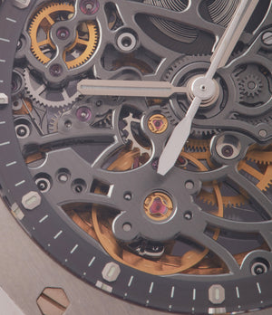 skeletonised Audemars Piguet Royal Oak 15305ST steel watch for sale online at A Collected Man London UK specialist of rare watches