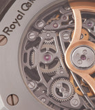 AP 3129 Audemars Piguet Royal Oak skeletonised 15305ST steel watch for sale online at A Collected Man London UK specialist of rare watches