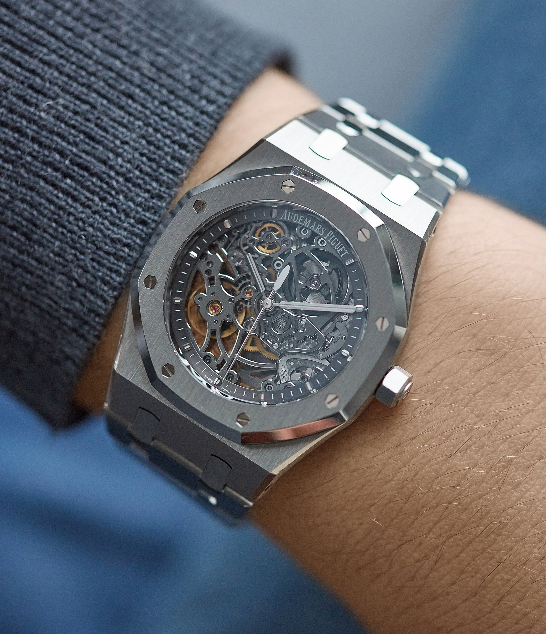 Ap Watch Designer Audemars Piguet Jumbo Skeletonised watch | Buy rare AP Royal Oak watch ...