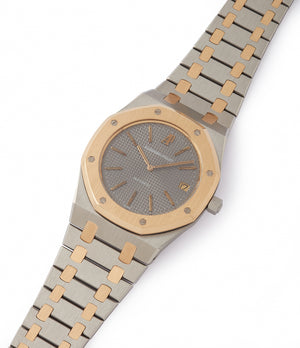 for sale vintage Audemars Piguet Royal Oak 5402SA steel gold bi-metal sports watch for sale online at A Collected Man London UK specialist of rare watches