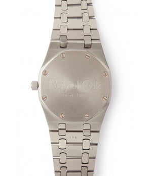 collect vintage Audemars Piguet Royal Oak A-series 5402 steel sport watch for sale online at A Collected Man London UK specialist of rare watches
