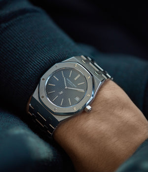 men's vintage wristwatch Audemars Piguet Royal Oak A-series 5402 steel sport watch for sale online at A Collected Man London UK specialist of rare watches
