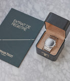 full set vintage Audemars Piguet Royal Oak A-series 5402 steel sport watch for sale online at A Collected Man London UK specialist of rare watches