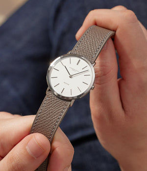 Ultra Thin | Meister Signed | White Gold