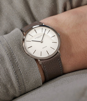 Ultra Thin | Meister Signed | White Gold