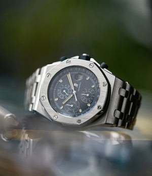 sell Audemars Piguet Royal Oak Offshore 'The Beast' 25721 steel vintage chronograph watch for sale online A Collected Man London UK specialist of rare watches