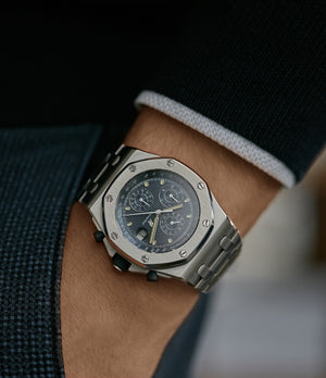 Audemars Piguet Royal Oak Offshore 'The Beast' 25721 steel vintage chronograph watch for sale online A Collected Man London UK specialist of rare watches
