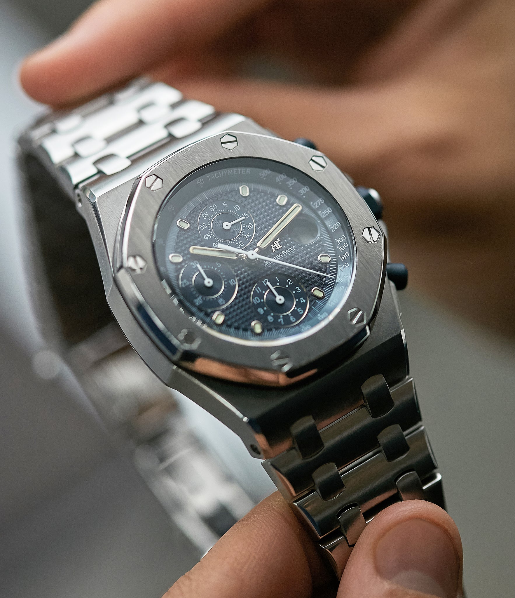 vintage Audemars Piguet Royal Oak Offshore 'The Beast' 25721 steel chronograph watch for sale online A Collected Man London UK specialist of rare watches
