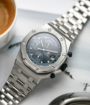 shop pre-owned Audemars Piguet Royal Oak Offshore 'The Beast' 25721 steel vintage chronograph watch for sale online A Collected Man London UK specialist of rare watches