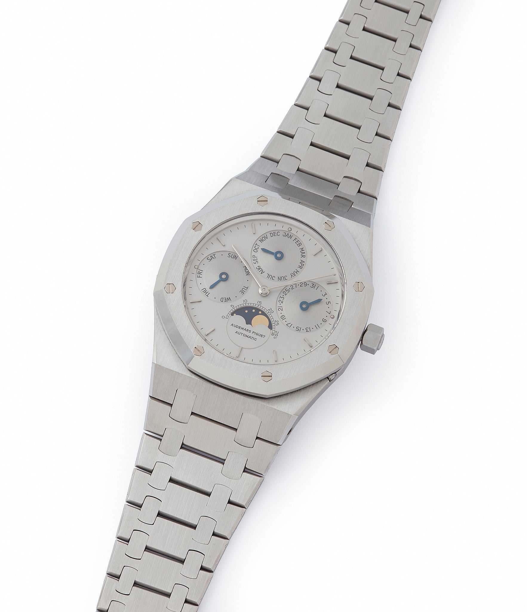 for sale Audemars Piguet Royal Oak Perpetual Calendar 25654ST steel vintage watch for sale online at A Collected Man London UK specialist of rare watches