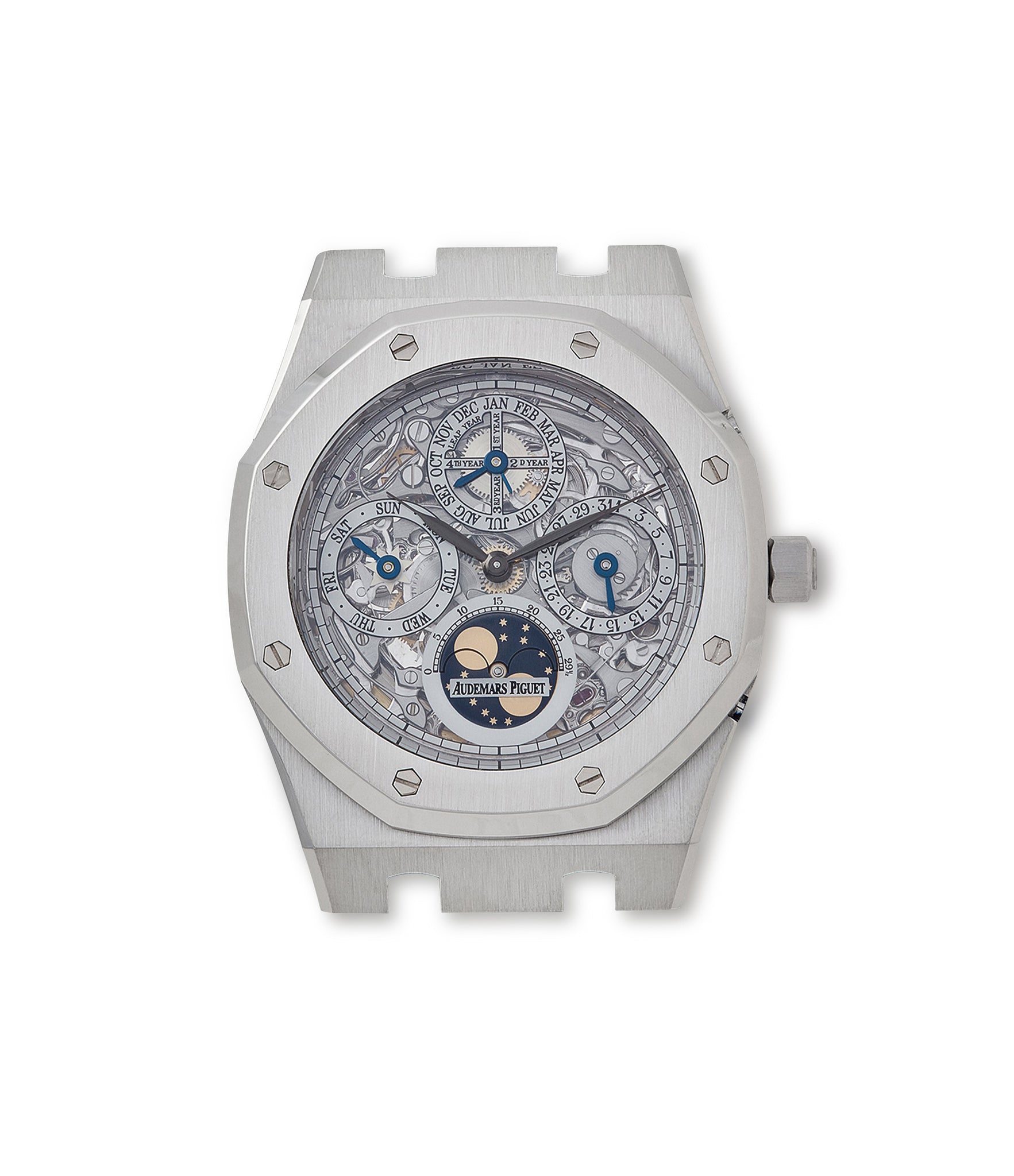 Royal oak perpetual outlet calendar platinum