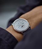 Audemars Piguet Quantieme Perpetual Calendar platinum PT2567 rare vintage dress watch for sale online A Collected Man London UK specialist rare watches