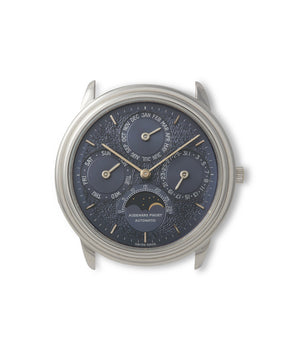 Quantième Perpetual Calendar | Blue Dial | Platinum