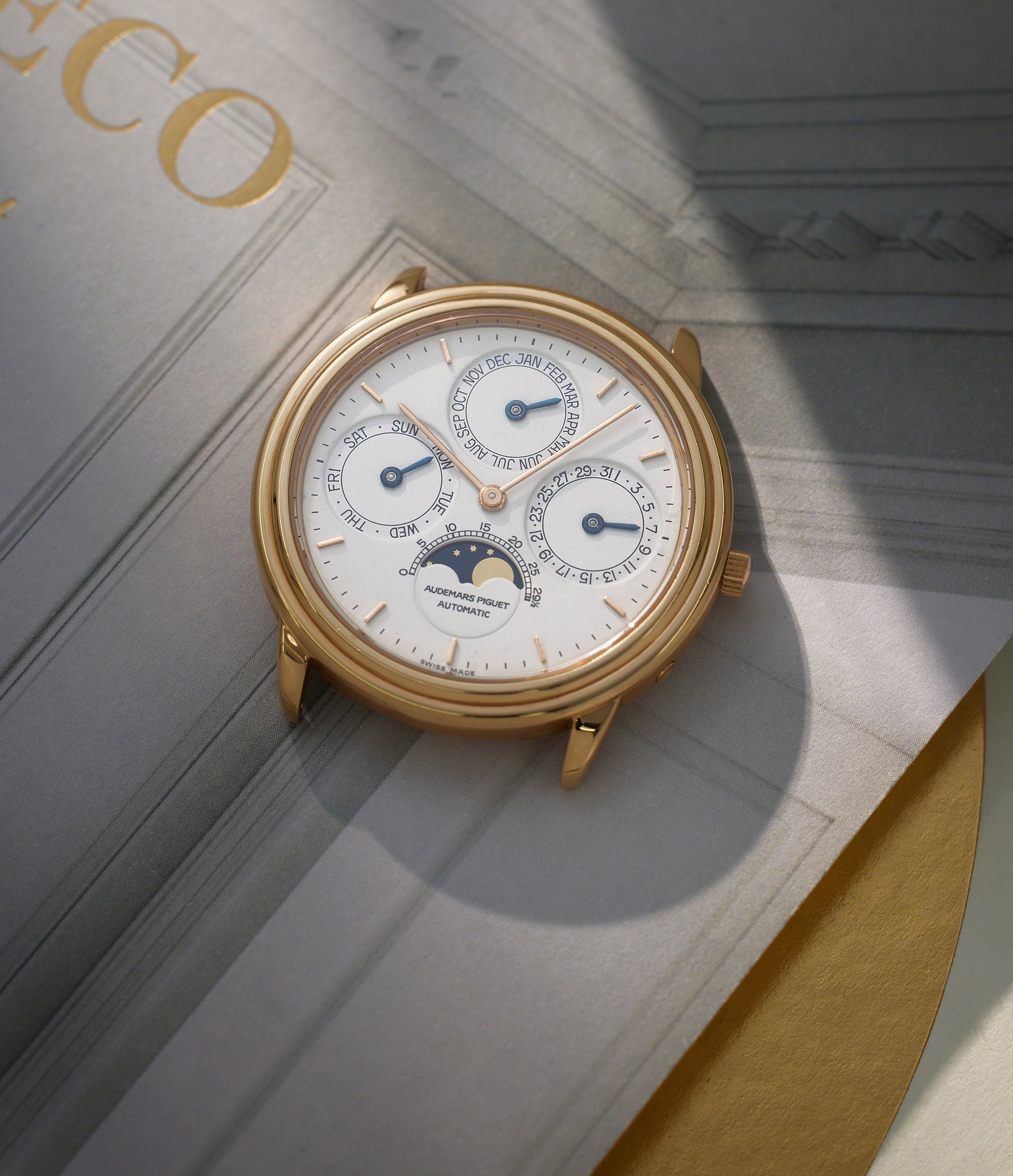 Audemars Piguet Quantième Perpétuel Automatique | 25657OR | Rose Gold | Buy at A Collected Man London