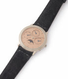 Perpetual Calendar | Salmon Dial | Grey Gold