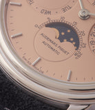 Perpetual Calendar | Salmon Dial | Grey Gold