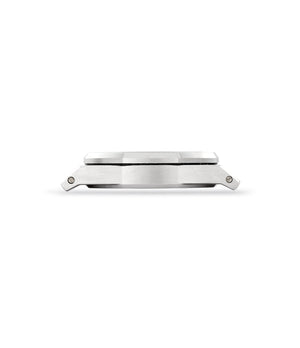 Left case side independent watchmaker Audemars Piguet | Royal Oak | 15000ST/O/0789ST/01 | Stainless Steel | preowned watch at A Collected Man London
