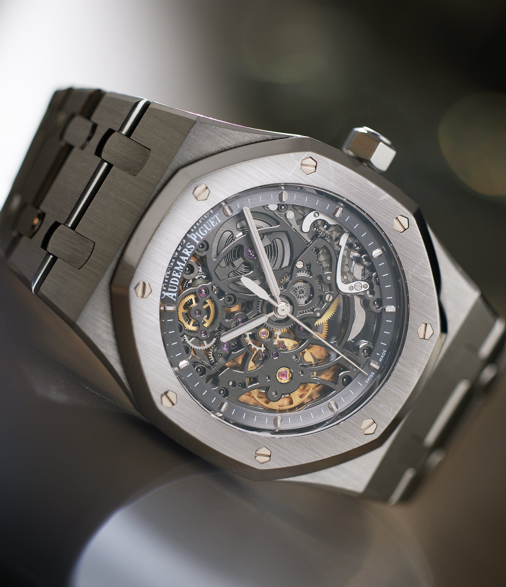 Audemars Piguet Royal Oak 15305ST | Stainless Steel | Dial | Skeleton | A Collected Man London | Buy Rare Watches