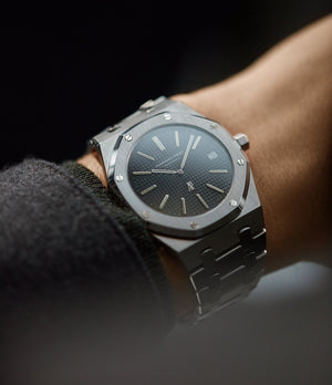 5402A Audemars Piguet Royal Oak early A-series steel steel sports luxury watch for sale online A Collected Man London UK specialist rare watches