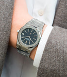 men's vintage cool sport watch Audemars Piguet 5402 Royal Oak A series steel rare buy online at A Collected Man London UK vintage watch specialist