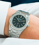 wristwatch vintage Audemars Piguet 5402 Royal Oak A series steel rare sport watch online at A Collected Man London UK vintage watch specialist