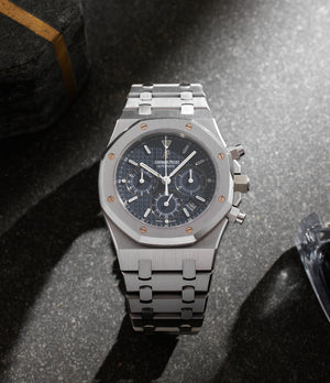 Ap royal oak chronograph stainless steel store