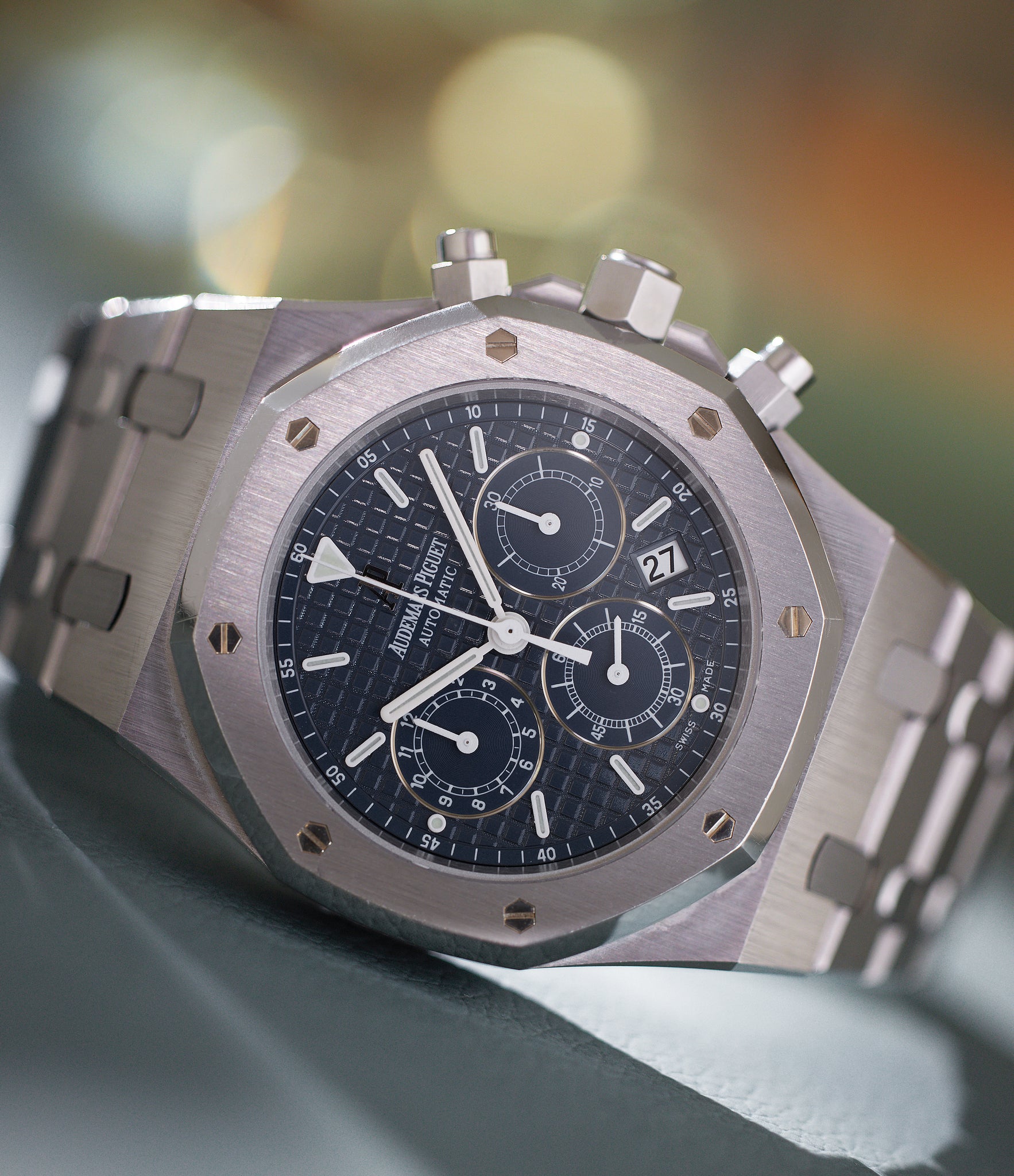 Audemars piguet royal oak chronograph 41mm hotsell stainless steel