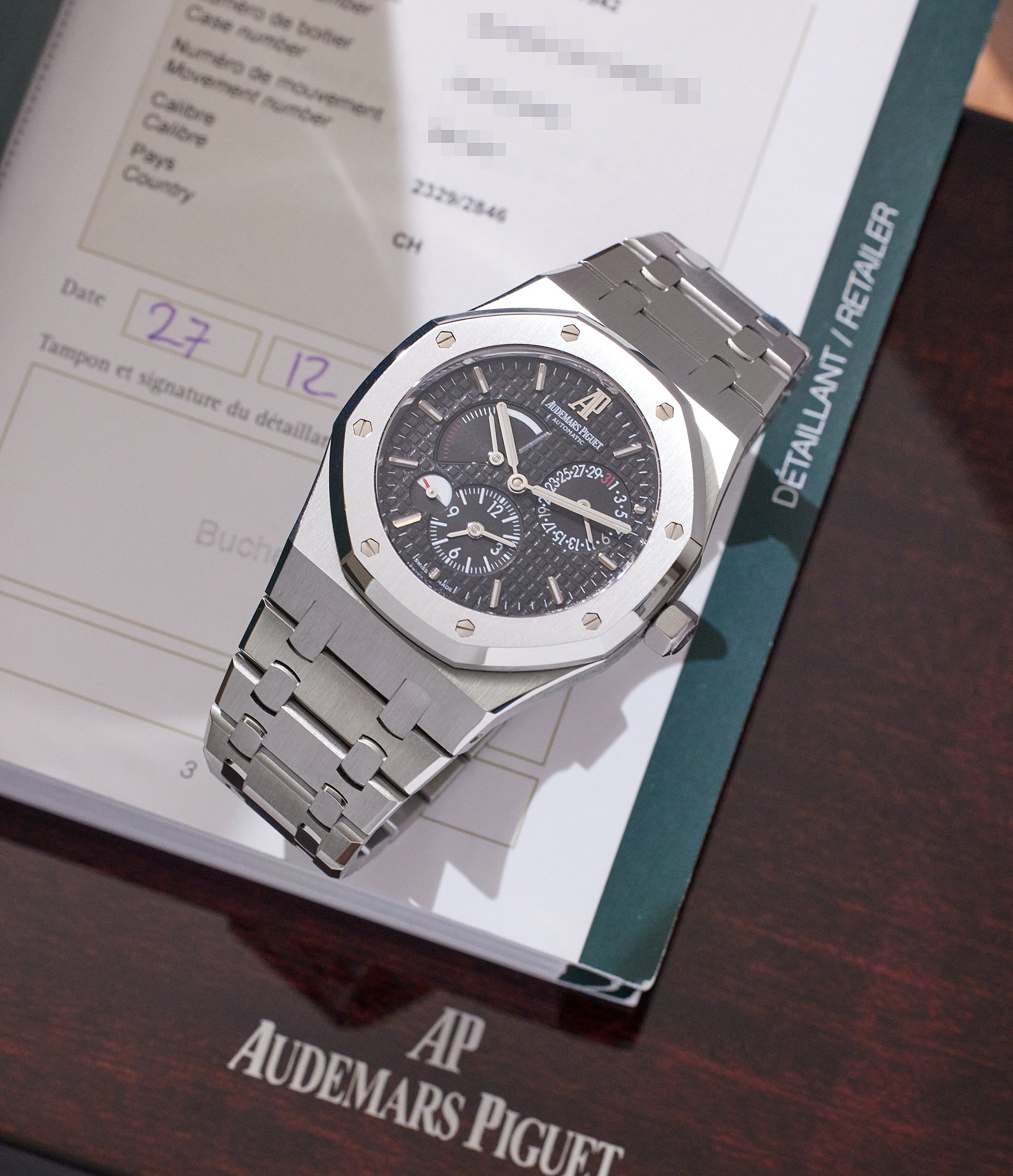 Royal Oak Dual-Time | 26120ST | Stainless-Steel