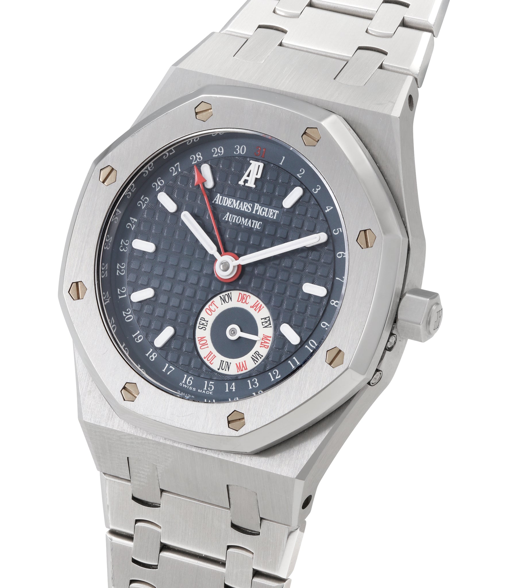 25920st Royal Oak Quantième Annuel 25920ST Stainless Steel Buy Audemars Piguet ...