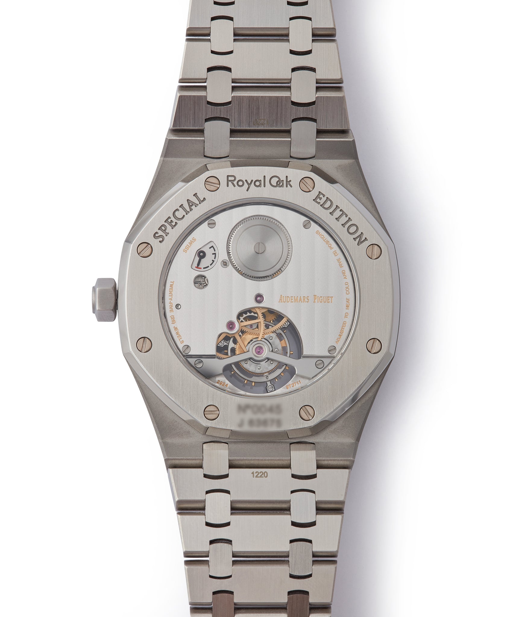 ultra-slim Tourbillon Audemars Piguet Royal Oak Tourbillon Special Edition Japanese steel pre-owned watch for sale online at A Collected Man London UK specialist of rare watches