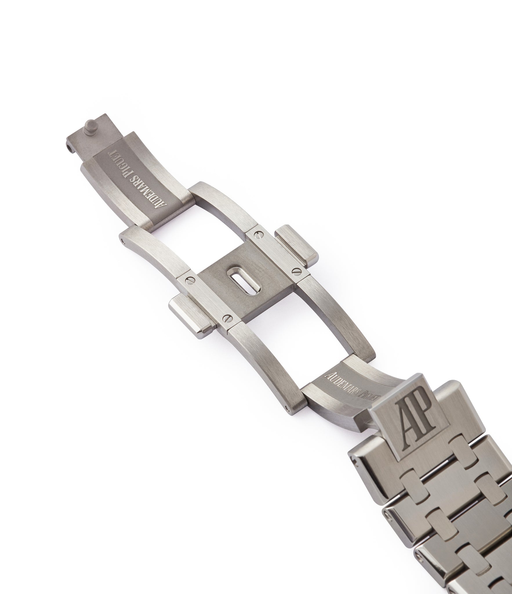 steel deployant buckle Audemars Piguet Royal Oak Tourbillon extra-slim Special Edition Japanese steel pre-owned watch for sale online at A Collected Man London UK specialist of rare watches